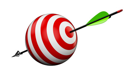 Arrow and target
