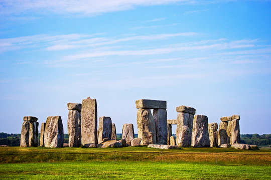 Stonehenge in Wiltshire in Great Britain