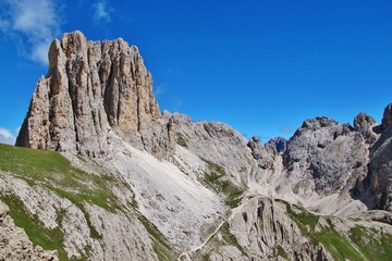 Tscheiner Spitze in der Rosengartengruppe