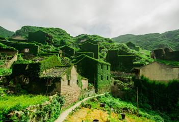 Deserted village On Gouqi Island