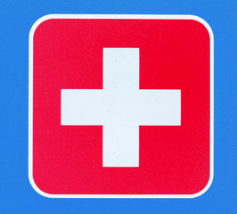 Obraz premium Schweizer Flagge