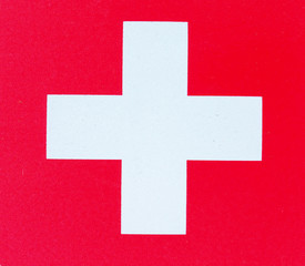 Fototapeta premium Schweizer Flagge