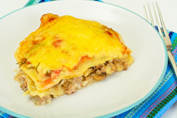 Lasagna with Minced Meat