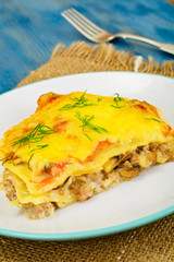 Lasagna with Minced Meat