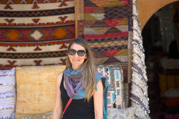 The girl in the medina