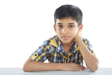 Fototapeta premium Portrait of indian Boy