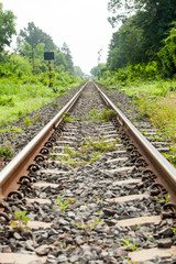 Railroad tracks, Railway