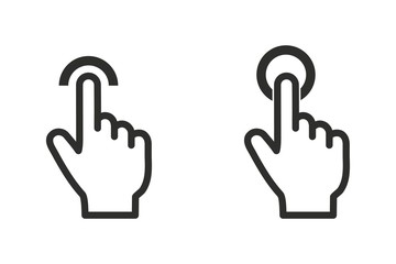 Touch - vector icon.