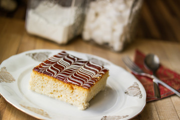 Trilece / Balkan dessert.