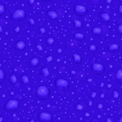 Seamless texture - transparent water dropls