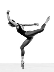balerina posing in studio © Alexander Y