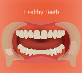 Healthy teeth image