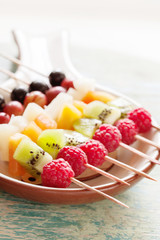 Fruit and berry canape