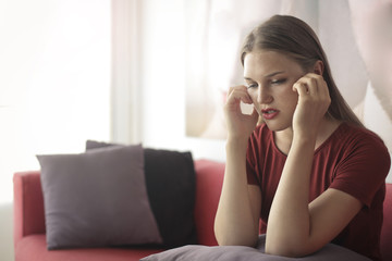 Thoughts in her head