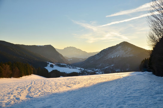 Chartreuse un soir d'hiver (Is&egrave;re)