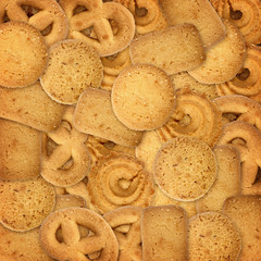 butter cookies background