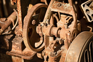 Rusty metal mechanism