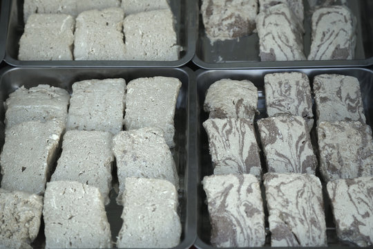 Halvah for sale in street market 3