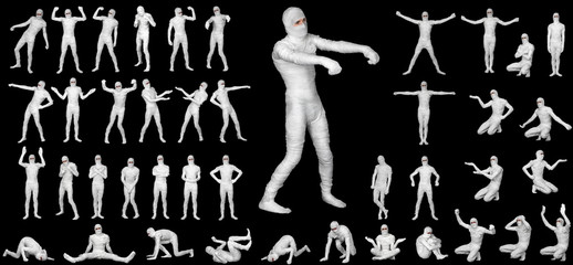 Mummy costume set
