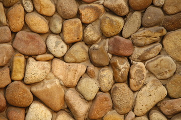 Circular symbol, cobblestone streets