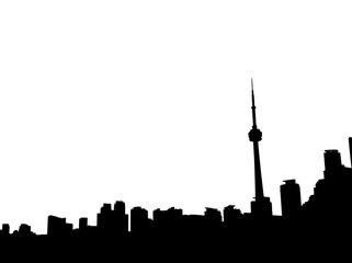Toronto Canada skyline.