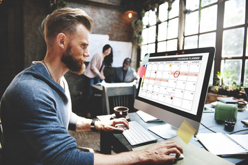 Calendar Planner Organization Management Remind Concept