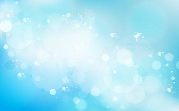 Abstract blue light vector background. Contemporary background graphic.