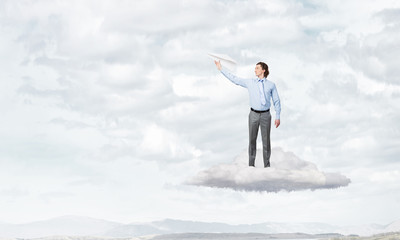 He doesn't take life too seriously . Mixed media