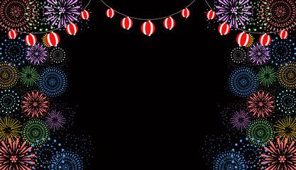 花火 黒背景 Wall Mural Wallpaper Murals Wallsheaven Kid A