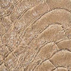 Background of sea on sand.