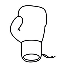 boxing gloves isolated icon design, vector illustration  graphic 