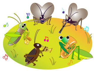 昆虫のコンサート