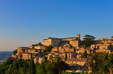 Fototapeta na wymiar Todi (Umbria, Italy)