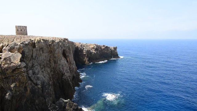 Stunning coastline, Sardinia. / Panorama of Costa Verde, South Sardinia, Cala Domestica.