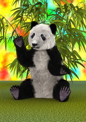 3D Rendering Panda Bear © photosvac