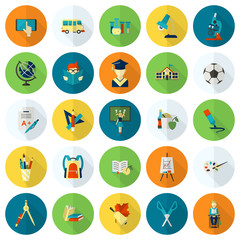 School and Education Icons