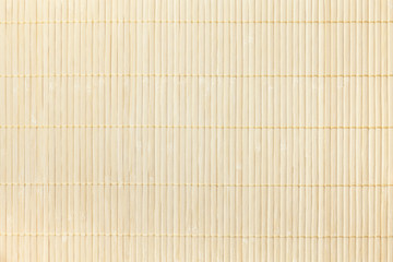Texture of wooden light background. Bamboo traditional napkin for a table.