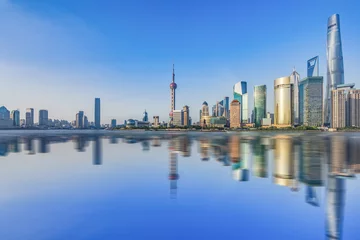 Gardinen Shanghai-Panorama © kalafoto