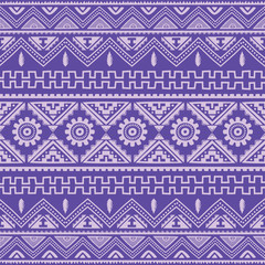 purple native american ethnic pattern