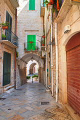 Alleyway. Giovinazzo. Puglia. Italy.
