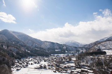 雪の白川郷