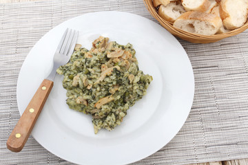 risotto poulet et pesto 25072016