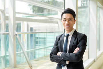 Asian business man