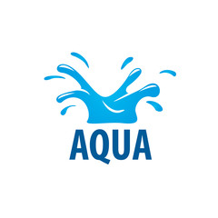 vector logo water