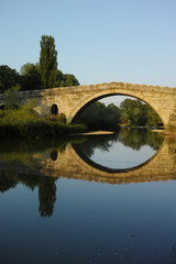 Fototapeta na wymiar Historic bridge in Bulgaria
