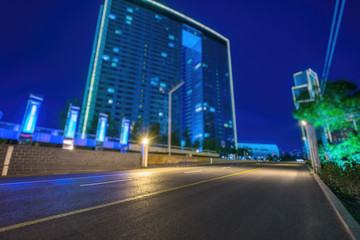 Fototapeta premium traffic at night,china.