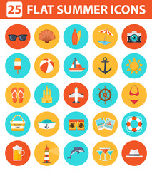 Summer icons
