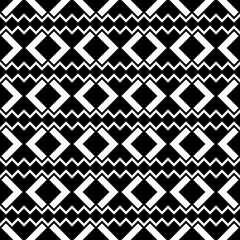 Abstract geometry black and white hipster fashion pillow boho pattern