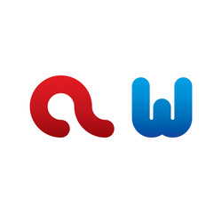 aw logo initial blue and red 