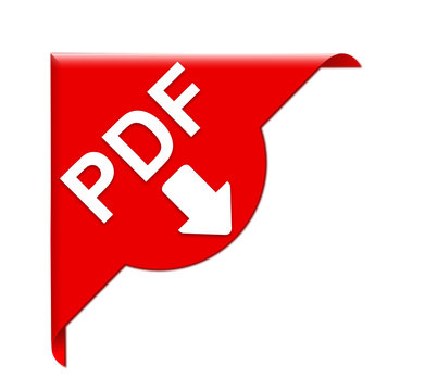 pdf bannière coin rouge